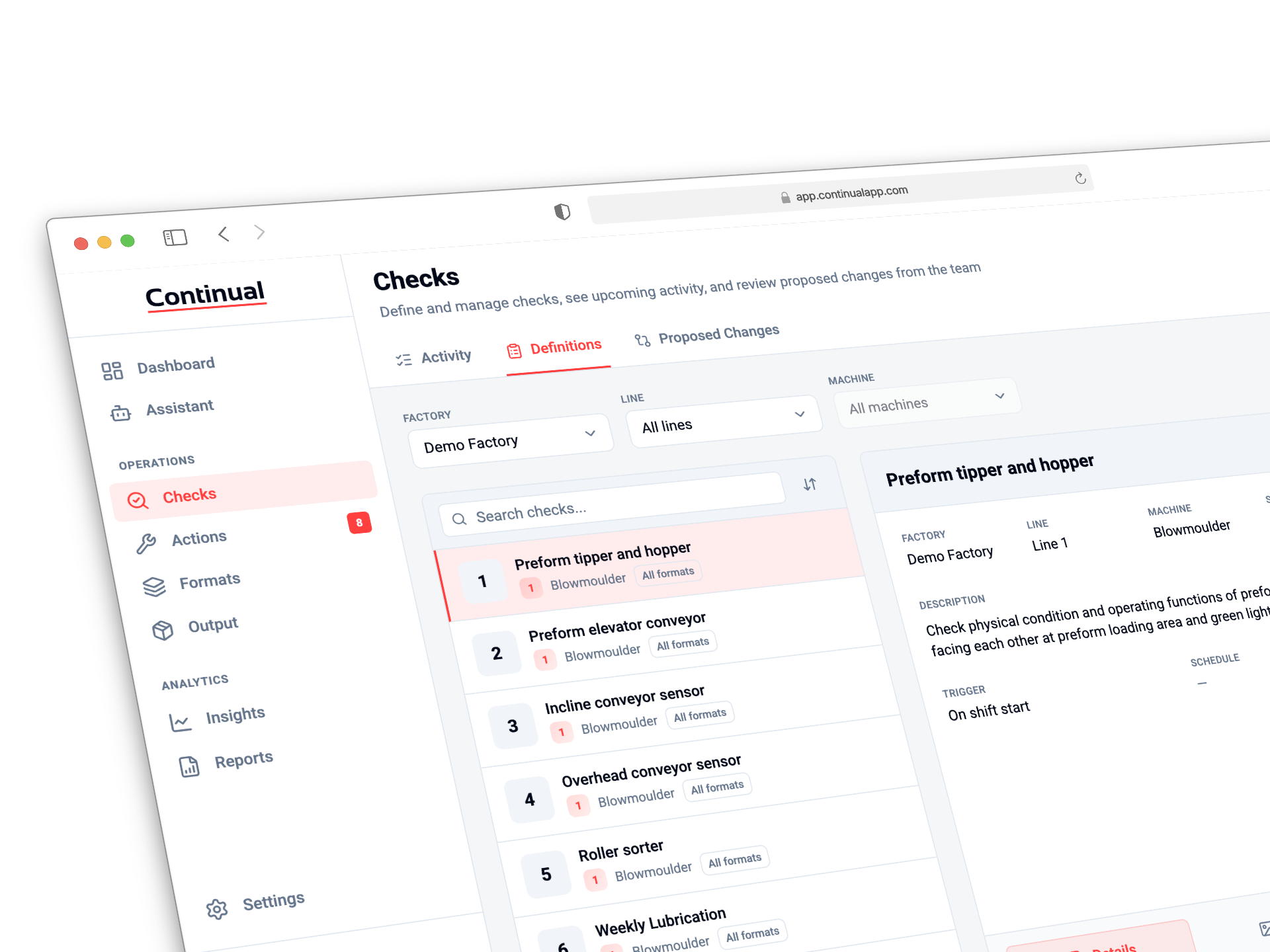 Define your standards